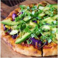 Microgreens auf Pizza