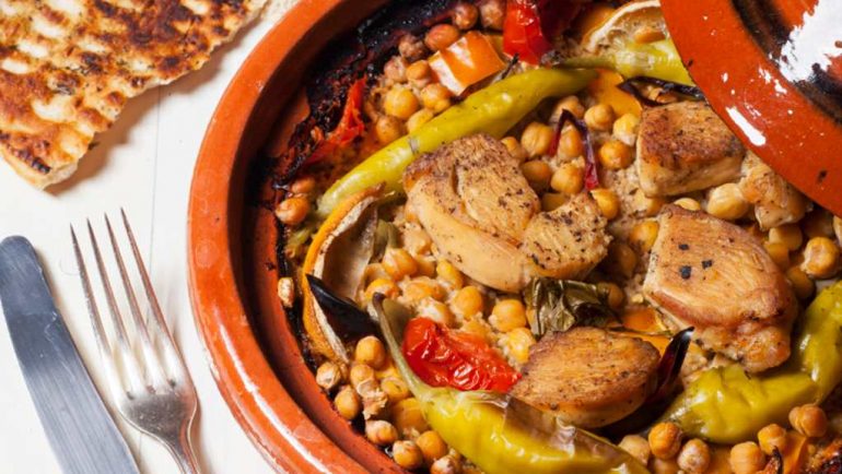 Marokkanische Hähnchen Tajine nach Aramark Rezept